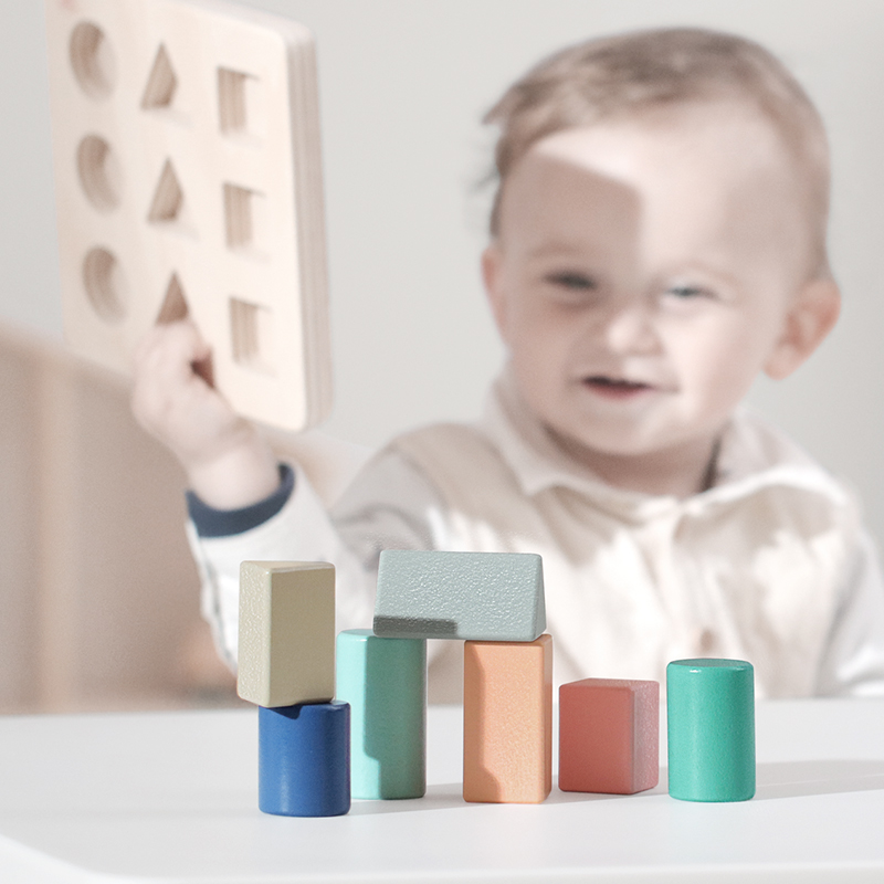 Building Block for Enlightening Baby Talent